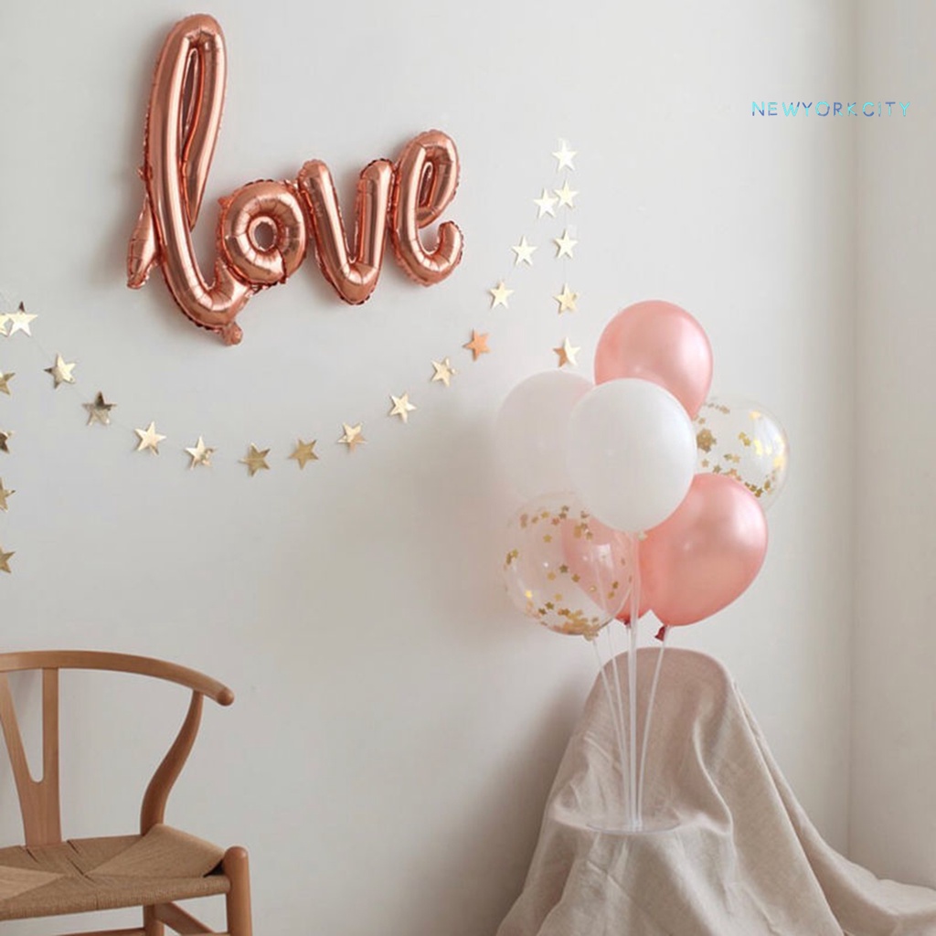 1 Set Bong Bóng Nhiều Màu Sắc Dùng Trang Trí Tiệc