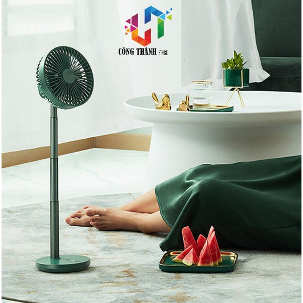 [Hàng Chính Hãng] Quạt Đứng/Để Bàn Jisulife FA13/FA13X Kèm Cáp Type C Pin 8000mAh | BigBuy360 - bigbuy360.vn