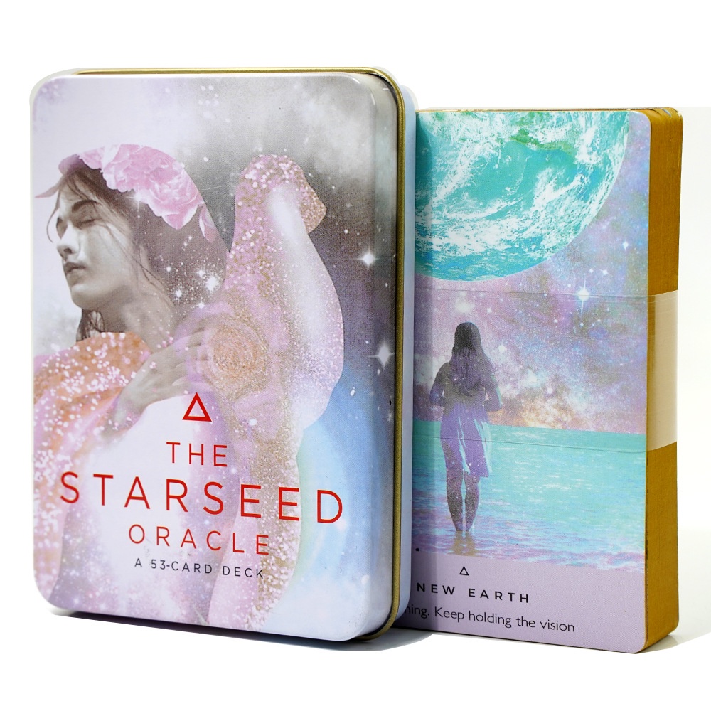 Bộ Tarot Starseed Oracle Hộp sắt