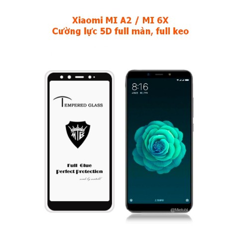 (FreeShip) Combo ốp vải kaki Xiaomi Mi 6x/mi A2(Cường lực 5D đen+ốp+cl camera+dán cacbon)