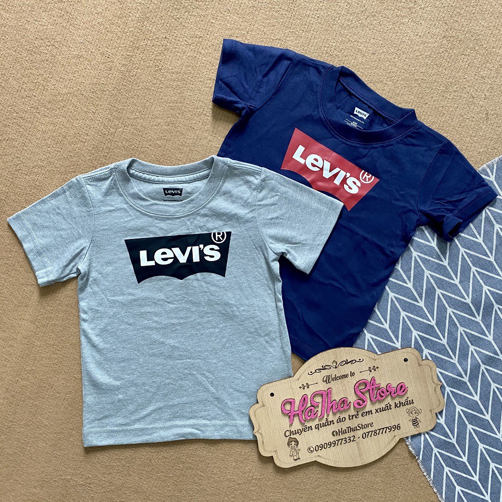 T-Shirts / Áo thun LEVI'S xanh đen bé trai