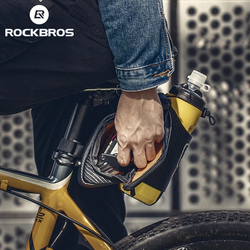Túi đựng bình nước ROCKBROS gắn yên xe đạp tiện dụng 1.5L