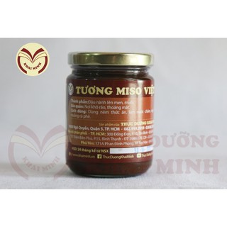Tương miso việt - 250 gr - cửa hàng thực dưỡng chay khai minh