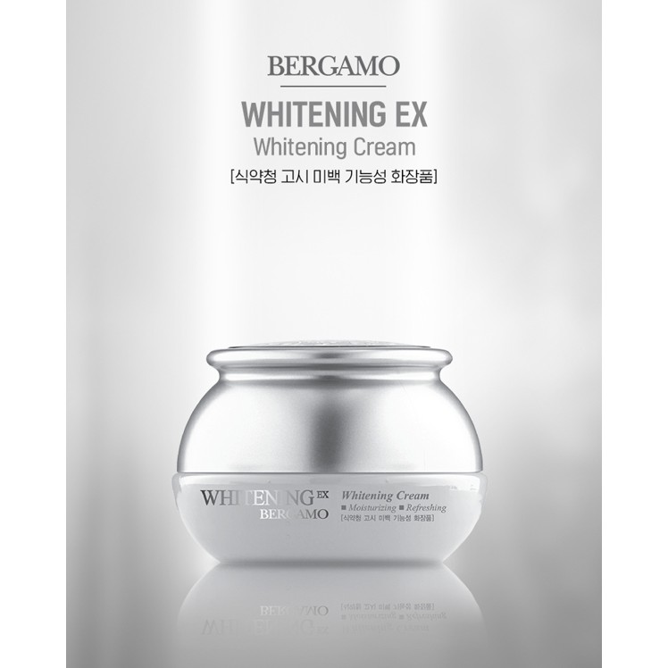 Kem dưỡng trắng da Bergamo Whitening EX Cream chuẩn