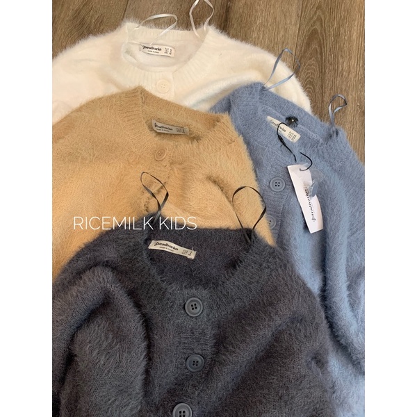 Áo Cadigan len lông thỏ xuất dư xịn cho nữ | BigBuy360 - bigbuy360.vn