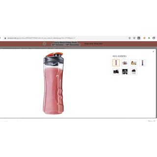 (Hàng Đức) Bình AEG ASBEB1 600ml SB2500
