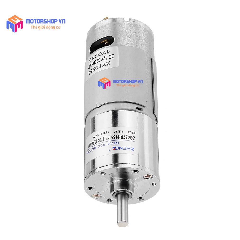 MTS Động Cơ Motor Giảm Tốc Trục D-ZYTD555-12V 80RPM Siêu Khỏe