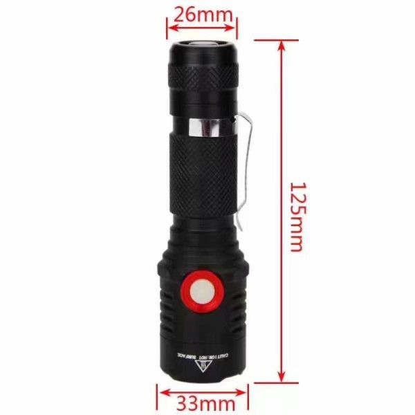 Đèn pin siêu sáng Ultrafire L2 bóng led 10w độ sáng 1600 Lumens