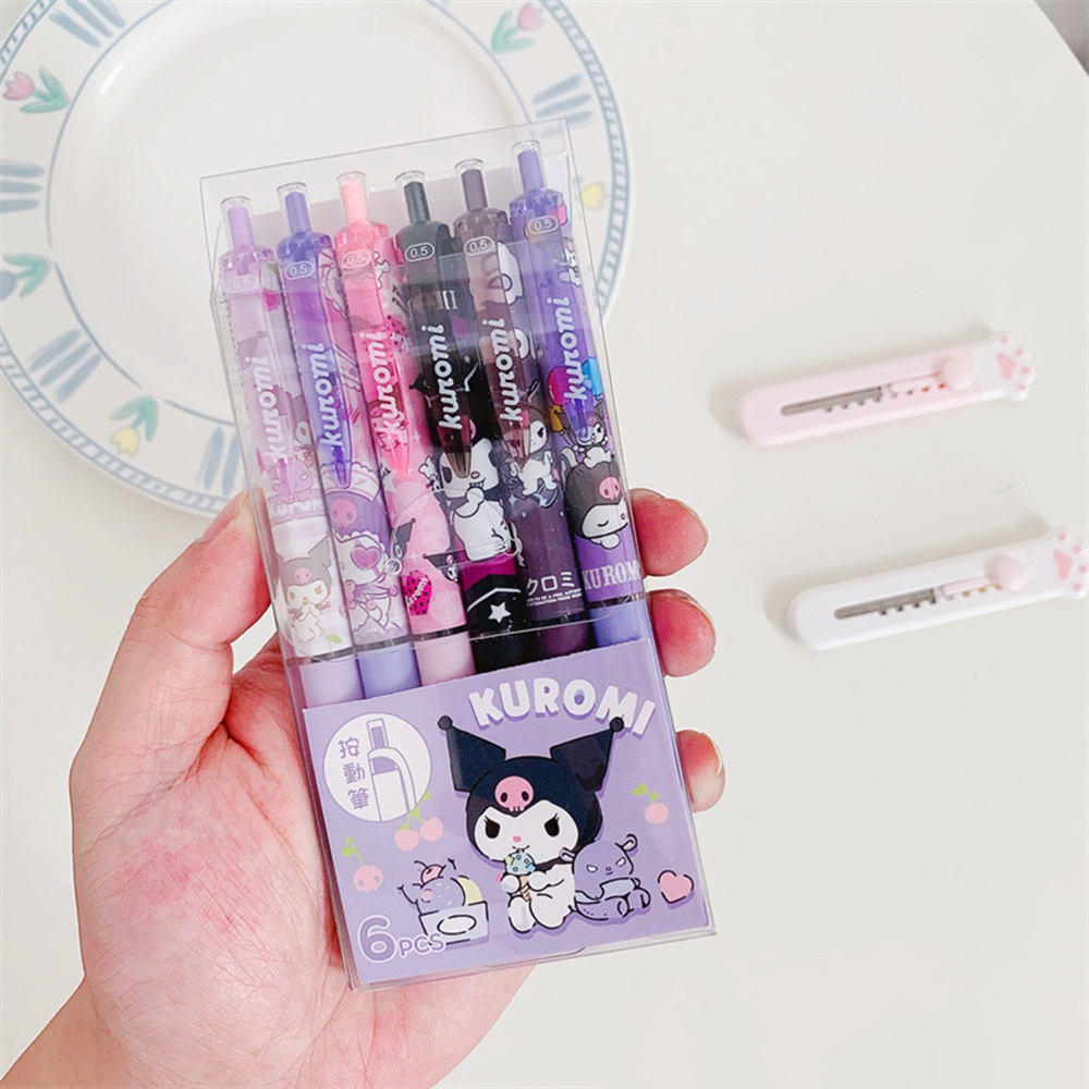 1 bút bi kiểu dáng hoạt hình ngòi 0.5mm