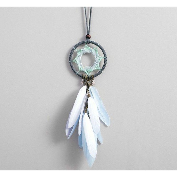 BN26 - Phụ kiện treo trang trí,phụ kiện treo xe, treo túi xách Dream Catcher R049