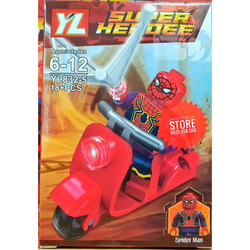 LEGO Minifigures 8 Nhân Vật Avenger 4
