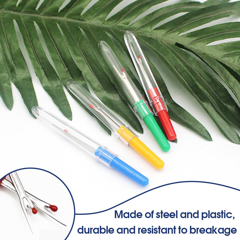 Bộ 4 Dụng Cụ Tháo Chỉ Thêu Chữ Thập Tay Cầm Nhựa