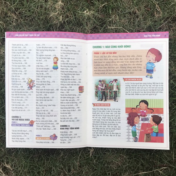Sách - 1000 Câu Đố Phát Triển Trí Tuệ - Khai Phá Tiềm Năng