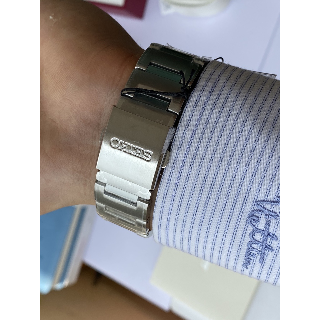 Đồng hồ nam Seiko Automatic SNKP23 Mặt dial màu xanh dương lịch lãm