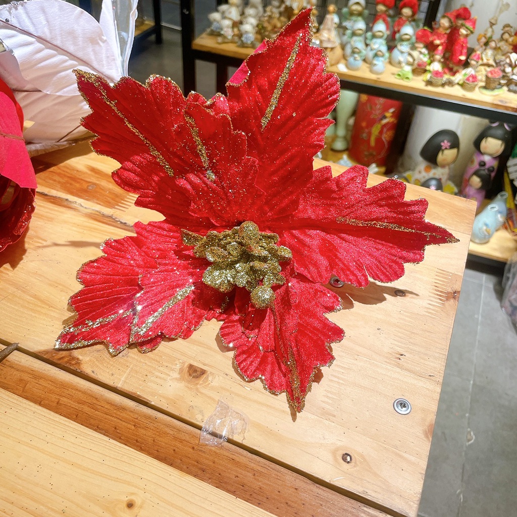 Hoa Peony size đại trang trí noel