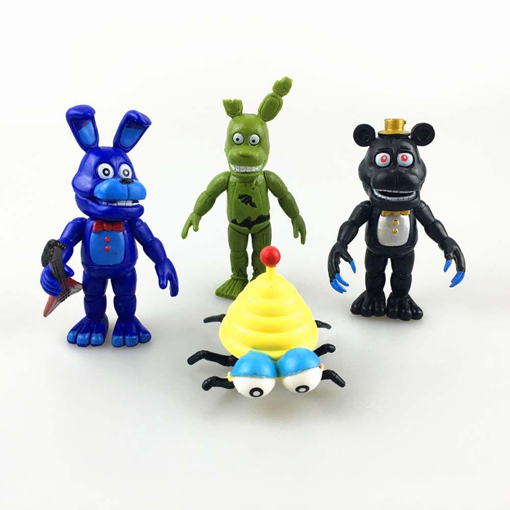DARNELL Set 12 Mô Hình Nhân Vật Trong Five Nights at Freddy 'S Rabbit Trang Trí Xe Hơi