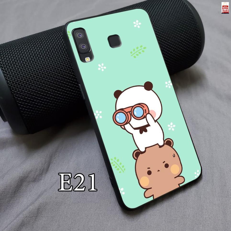 Ốp lưng Samsung A8 Star ❤️ FREESHIP ❤️ in hình Molang Kawaii Cute Panda Cat đẹp