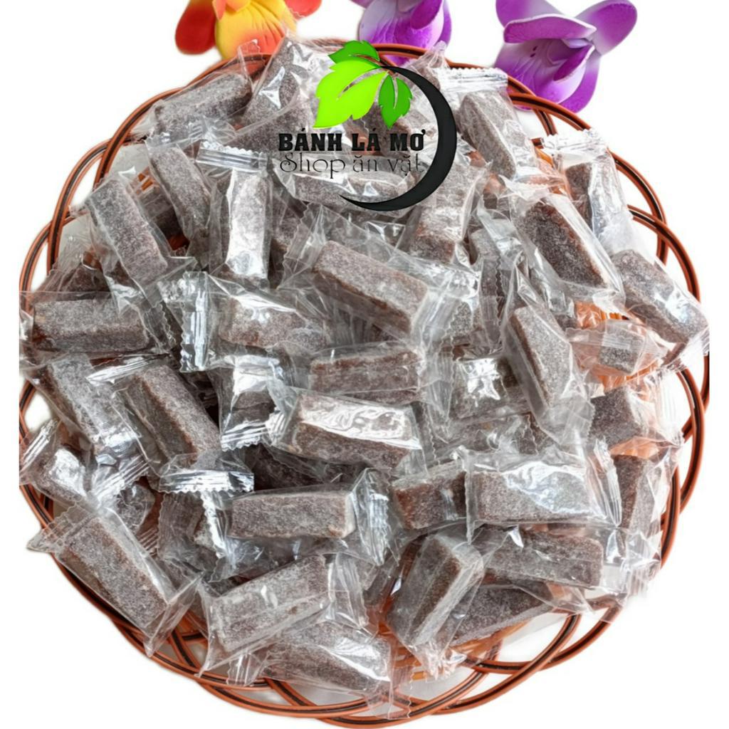 500GR KẸO GỪNG DẺO PHẤN KIÊN LONG- BÁNH LÁ MƠ SHOP