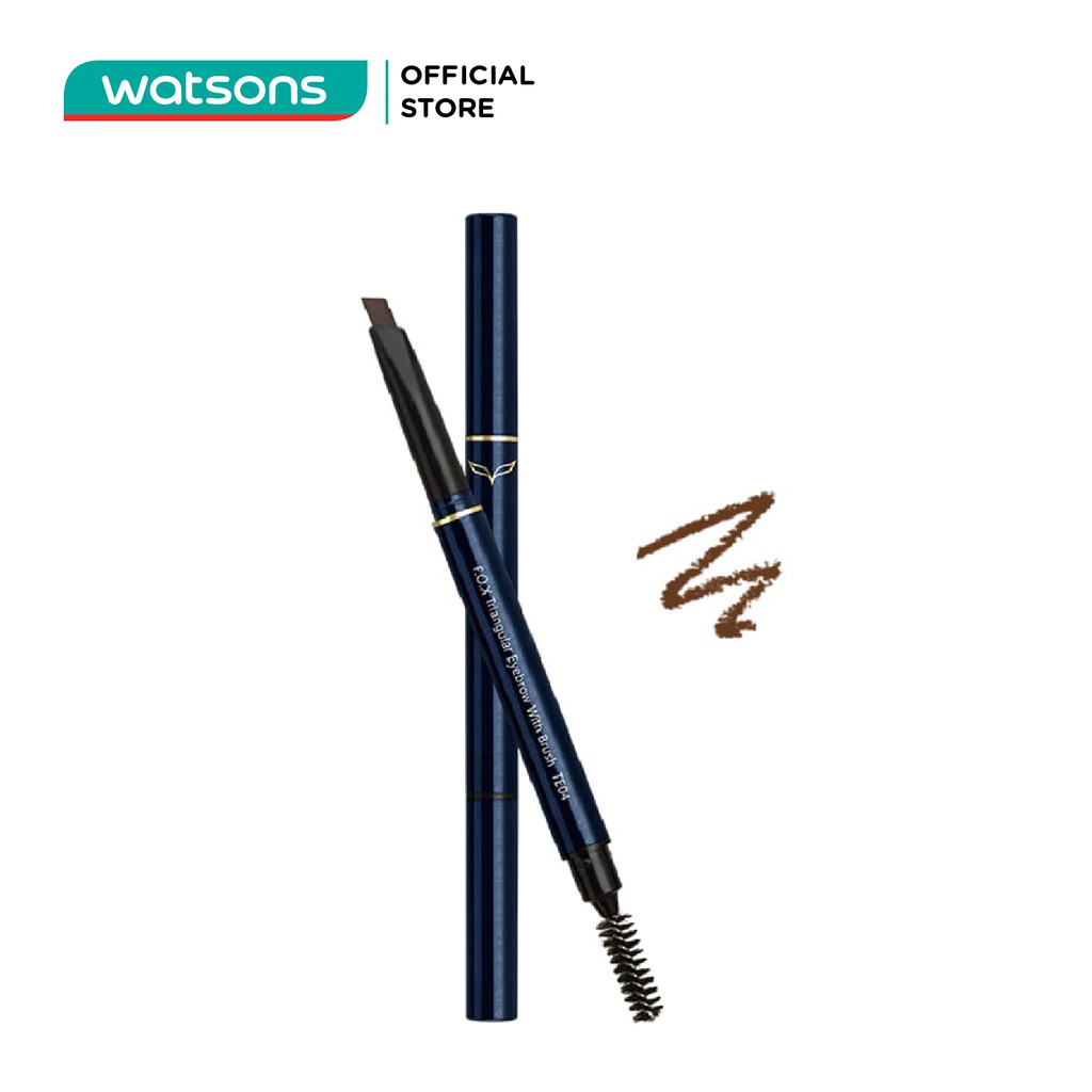 Chì Kẻ Mày F.O.X Triangular Eyebrow Đầu Tam Giác 0.5g .#04 Honey Brown