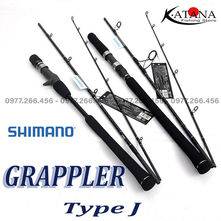 Cần Shimano Grappler Type J - cần câu jig biển