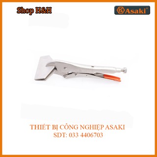 Kìm chết bấm hàn mỏ dẹp Asaki AK-8273