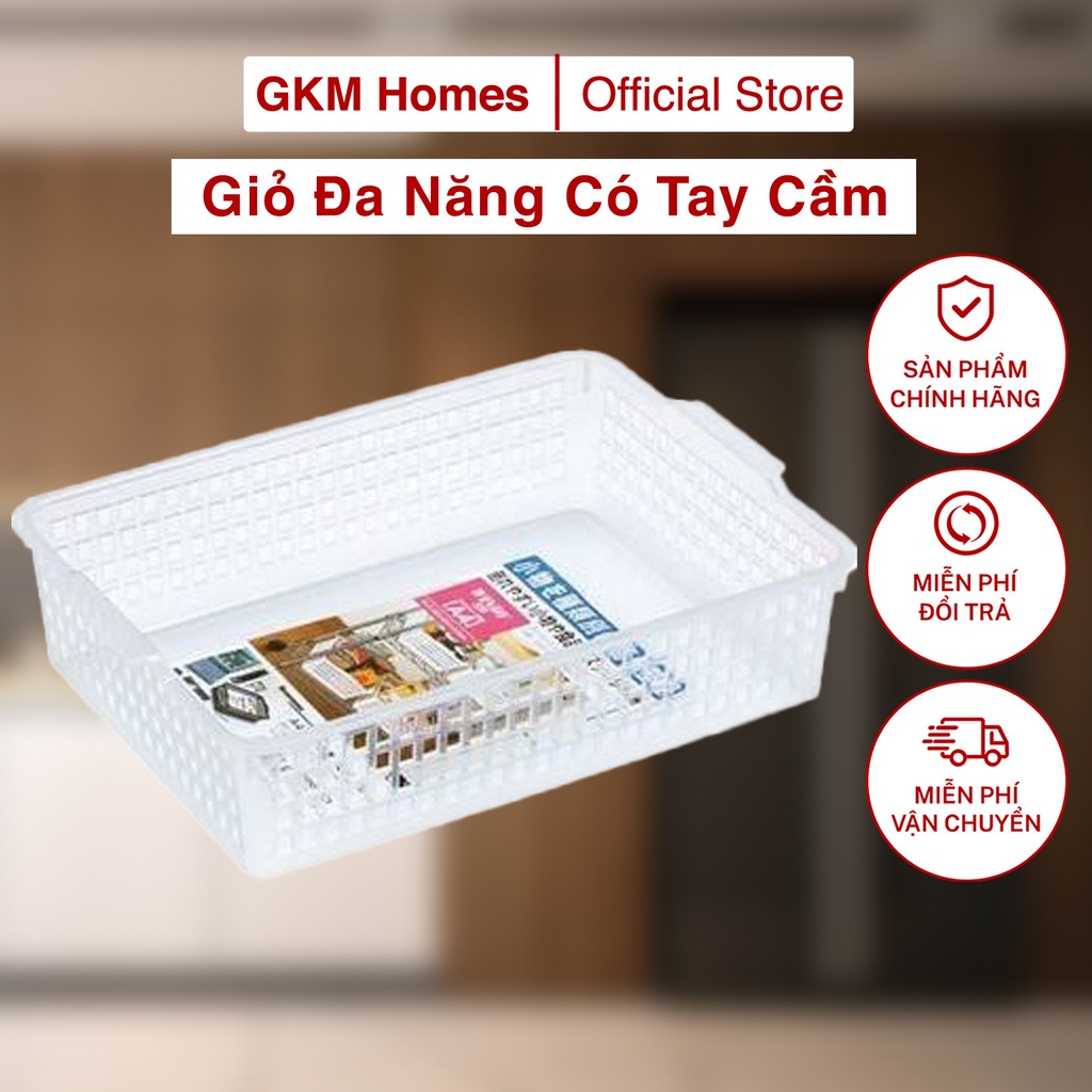 Rổ Đựng Đồ Đa Năng Có Tay Cầm Trong Phân Loại Inomata Nhật Bản