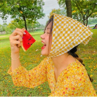 Khăn bandana đội đầu 50x50cm