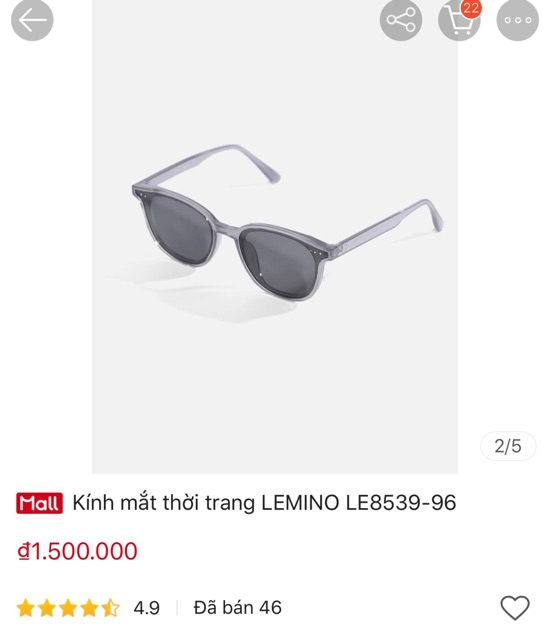 Kính thời trang Lemino | BigBuy360 - bigbuy360.vn