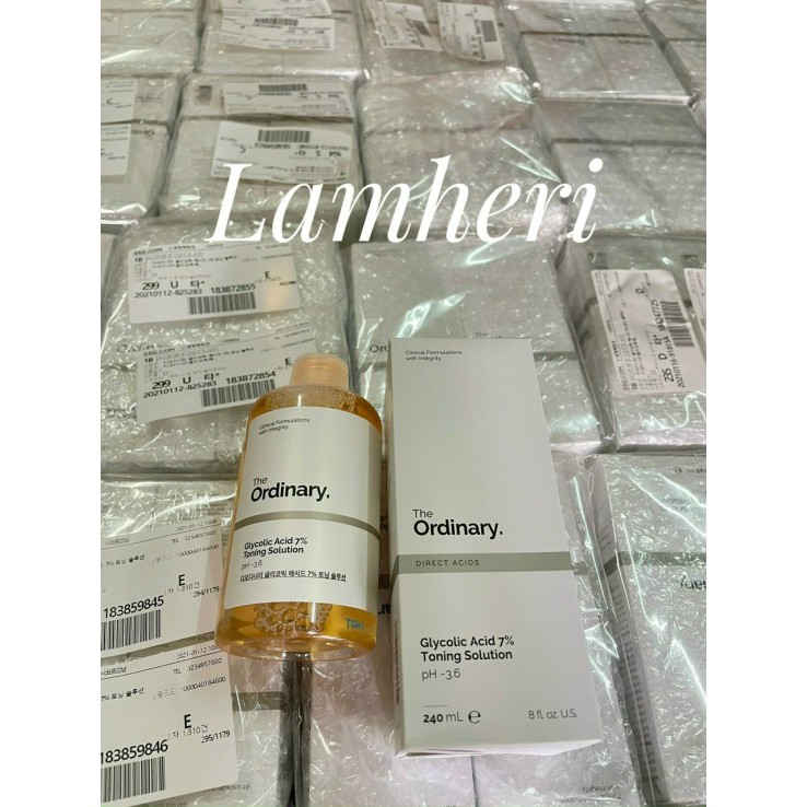 [Bill HÀN] Toner tẩy da chết 240ml Glycolic Acid 7% Toning Solution The Ordinary | BigBuy360 - bigbuy360.vn