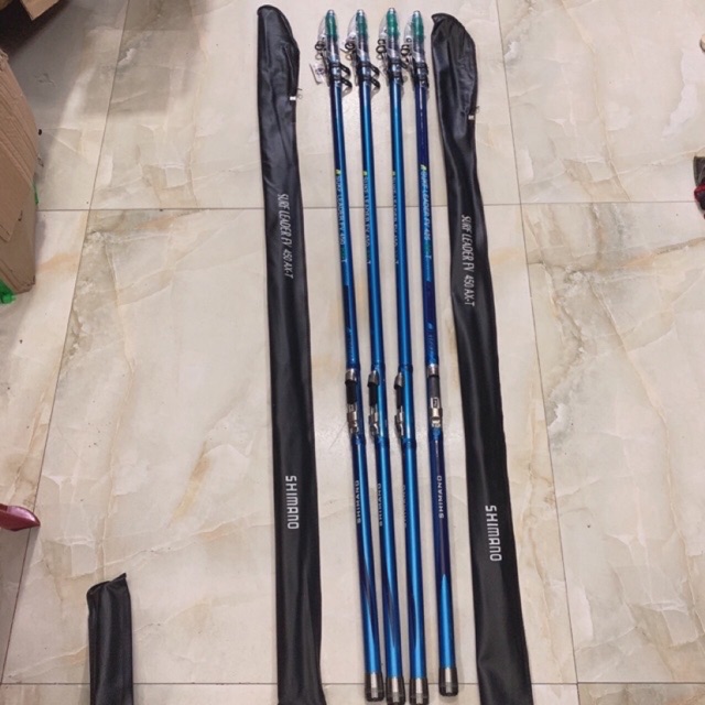 Cần Lục Shimano Axt Khoen fuji 4m5 siêu khủng