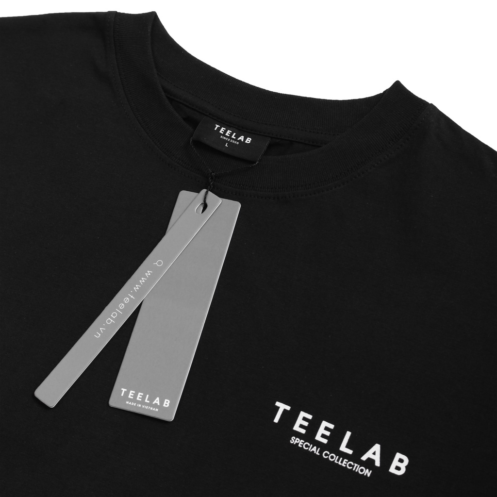 Áo Thun Local Brand Unisex Teelab Premium Special Collection / Đen TS168