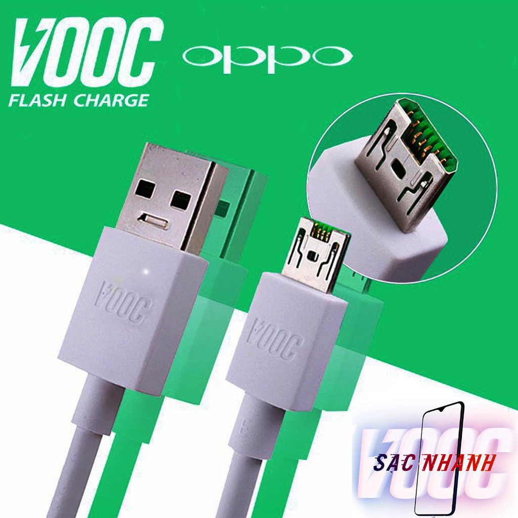 Bộ Sạc Nhanh VOOC 3.0 Chính Hãng OPPO/Realme Oppo F11/11 Pro/ Reno/2/2F - Giá Tốt 1 Đổi 1.