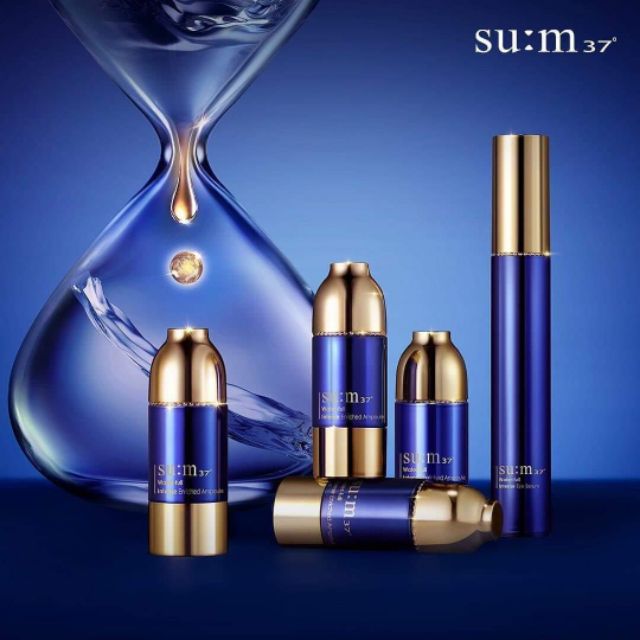 [Mã SKAMPUSHA8 giảm 8% đơn 300K] gói tinh chất siêu căng bóng cấp nước chống lão hóa Sum37 Intense Enriched Ampoule