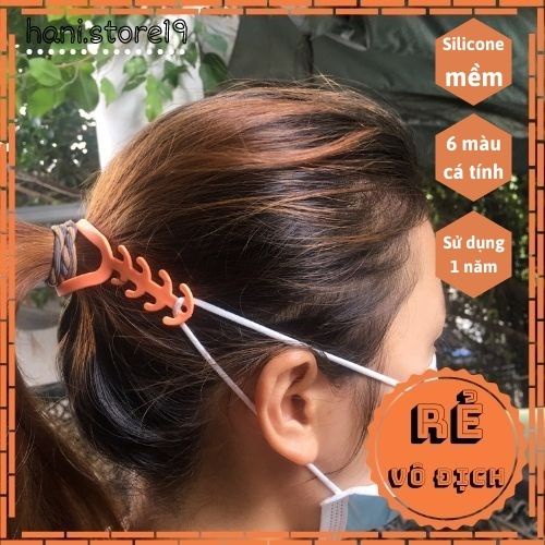 Dây Đeo Khẩu Trang Y Tế [HCM H.Tốc 30P] Tai Giả - Quai Gài Khẩu Trang- Chống Đau Tai - Chất Liệu Silicone Mềm | BigBuy360 - bigbuy360.vn