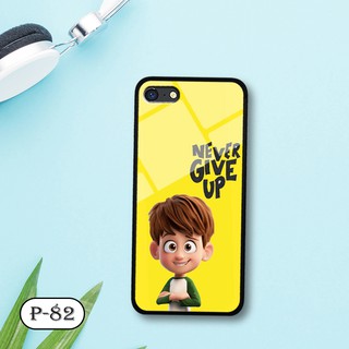 Ốp lưng kính 3D OPPO A71- cute