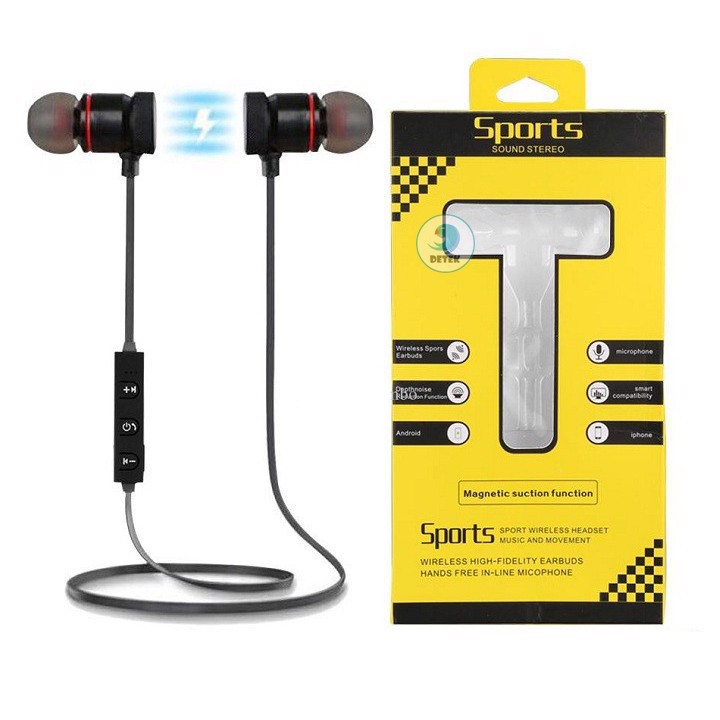 Tai nghe bluetooth Sport S-8 Hai đầu nam châm