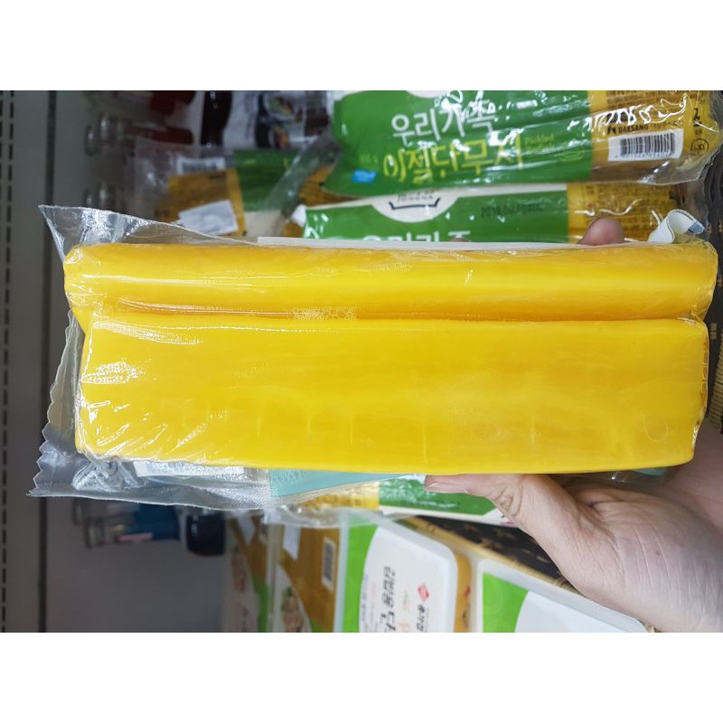 Củ cải muối nguyên củ 350gr nhập khẩu Hàn Quốc làm panchan vị chua ngọt dễ ăn, chống ngán