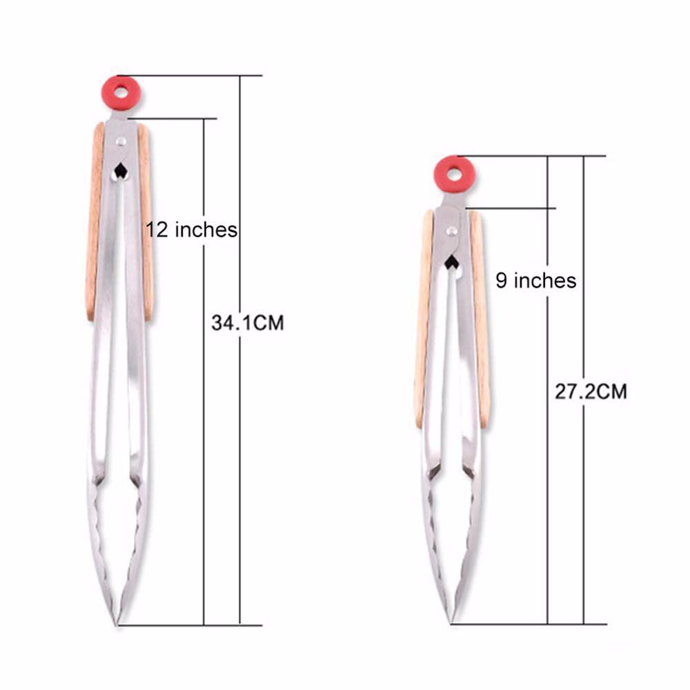 AUGUSTINA Kẹp Gắp Thức Ăn Chống Dính Được Làm Từ Thép Không Gỉ