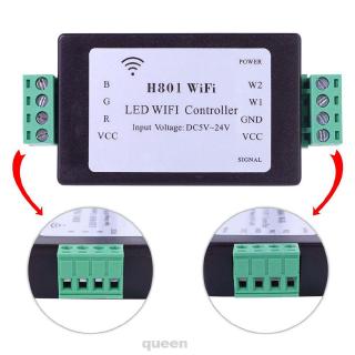 Low Voltage Dimmer Receiver Switch Durable LED Light DC5-24V Input WIFI Controller