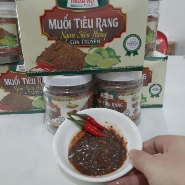 Muối tiêu rang gia truyền - ngon  đậm đà khó cưỡng