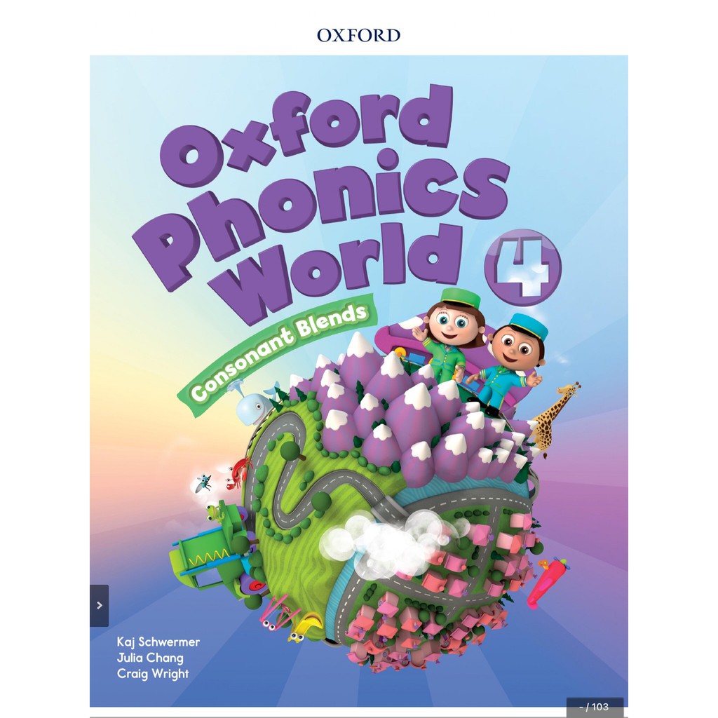 Bộ sách Ebook tương tác Oxford Phonics World 1,2,3,4 cho bé học phát âm tiếng anh.