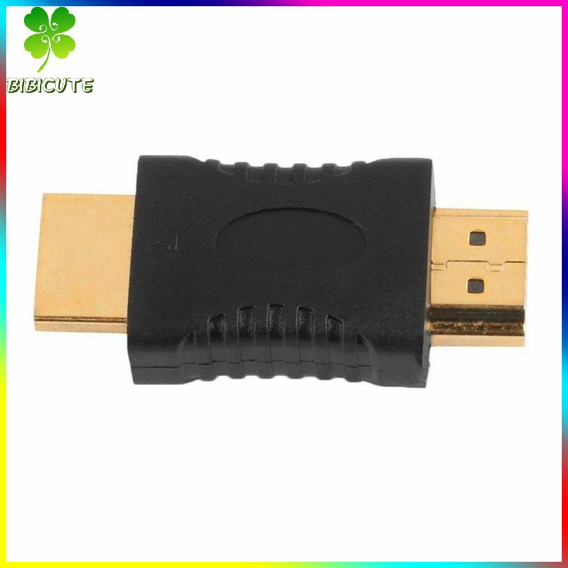 [Fast delivery]HDMI-Compatible A Male To Male M/M Converter Adapter Connector Joiner Coupler