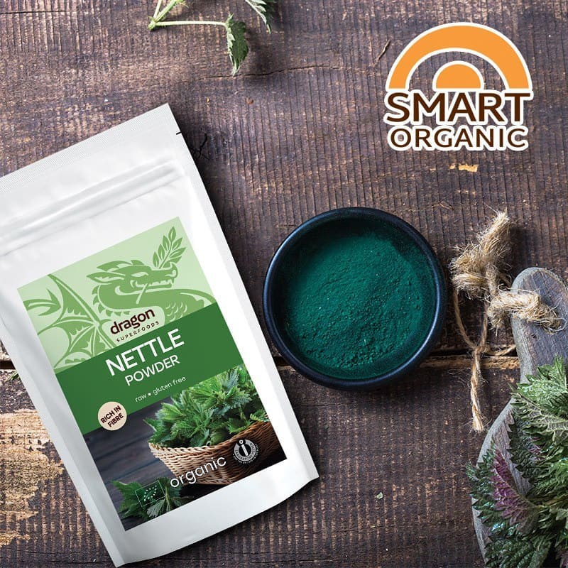 Bột lá tầm ma hữu cơ Dragon Superfoods Nettle Powder 150g