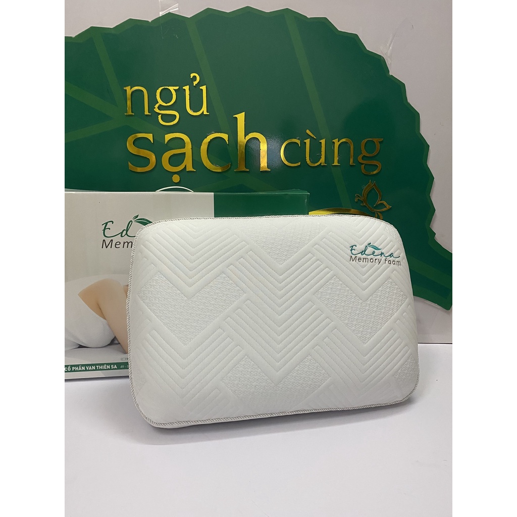 Ruột Gối Memory Foam EDENA 45x65cm, Êm Ái, Siêu Đàn Hồi - Hàng Chính Hãng