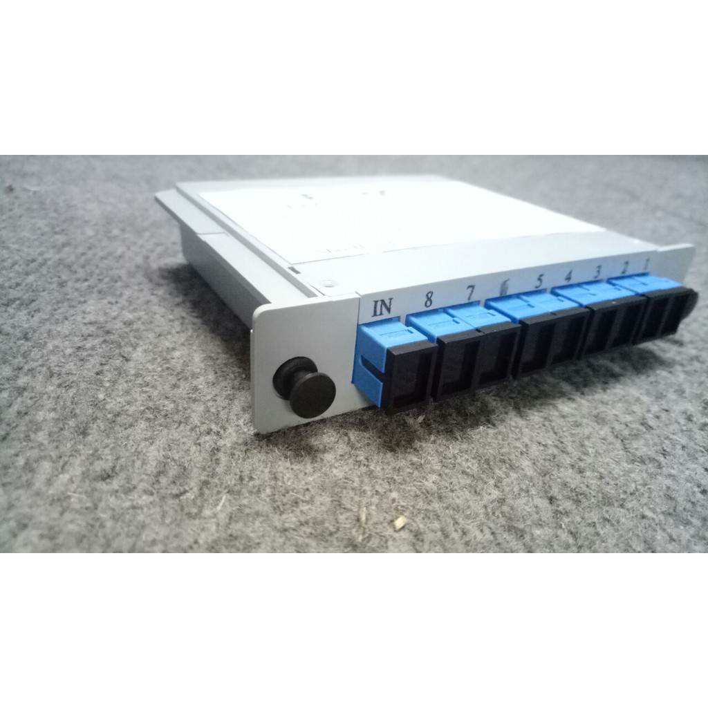 Bộ chia quang PLC modul dạng BOX 1x8 SC/UPC. Hàng chính hãng