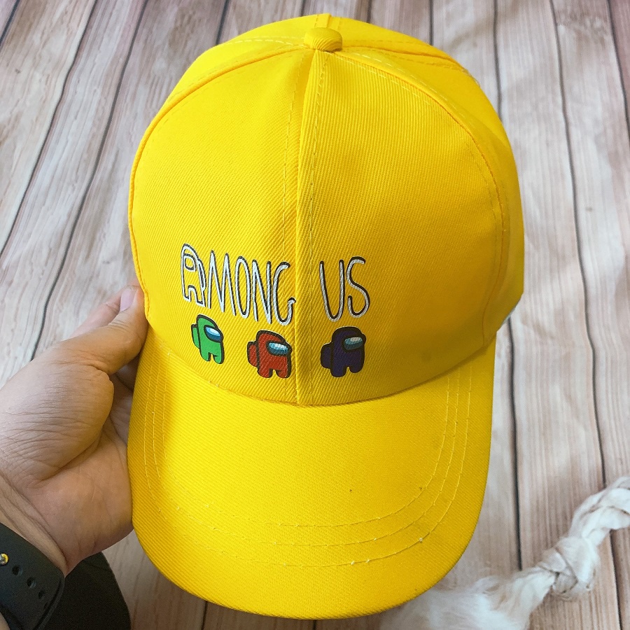 Mũ Game Among Us [ HÀNG IN CỰC CHẤT ] Chất Liệu Kaki Dành Cho Cả Nam Và Nữ