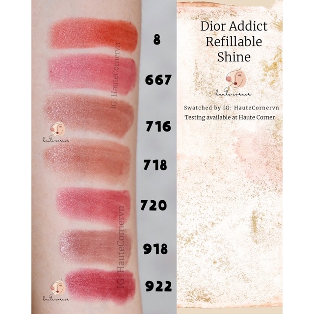 Son Dior addict refillable Shine 2022
