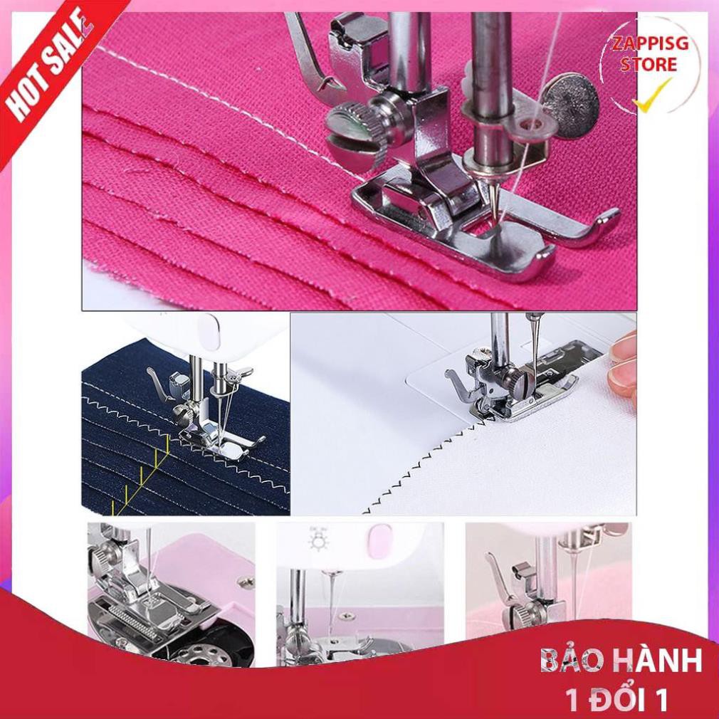 Sale Máy may mini, Máy khâu gia đình - Máy may mini gia đình 12 kiểu may FHSM 505A đầy đủ phụ kiện kèm theo