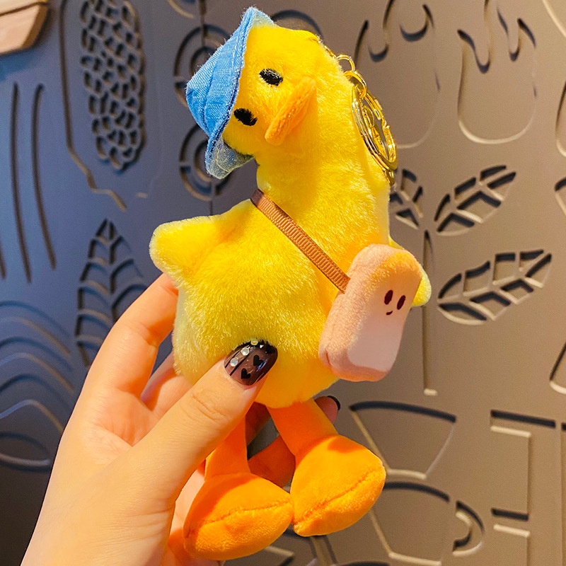 Móc khóa hình vịt hoạt hình sáng tạo