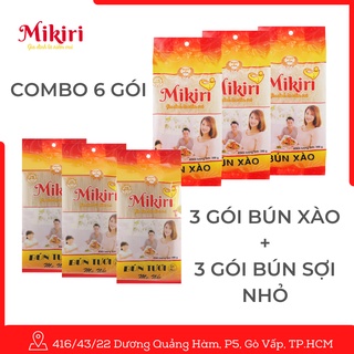 Combo 6 gói bún khô Mikiri